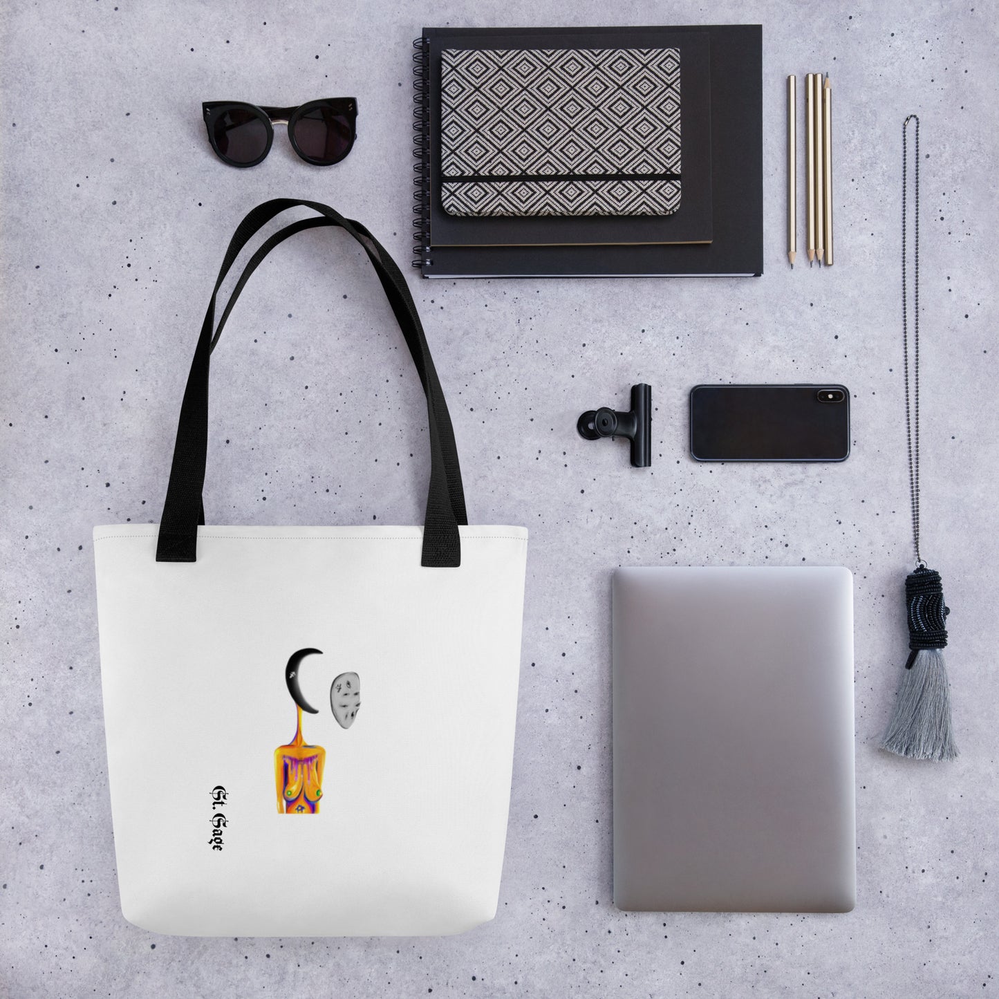 St. Sage Tote bag